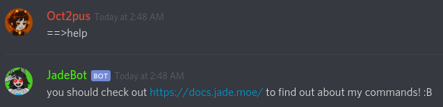 JadeBot directs you here. The cycle of stupidity is complete.